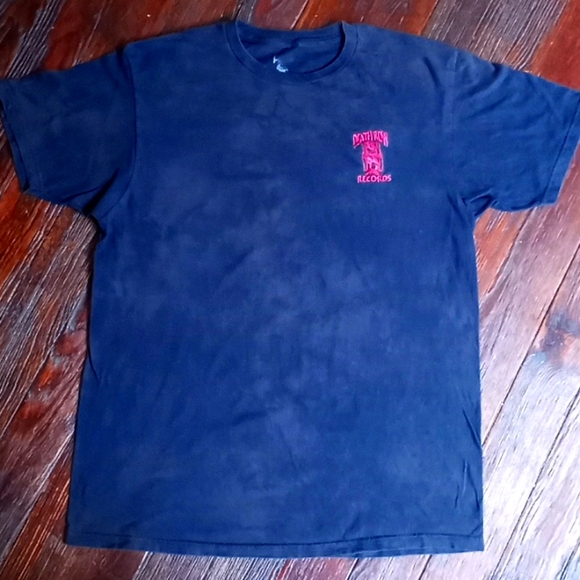 Death Row Records Other - Death Row Records embroidered slight tydyed ss tee size large